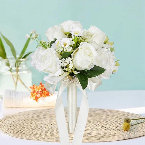Strauß aus weißen rosen - weißen,