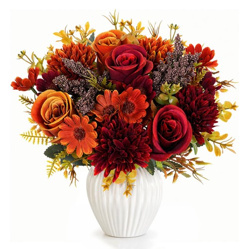 Künstliche herbstblumen - künstliche,