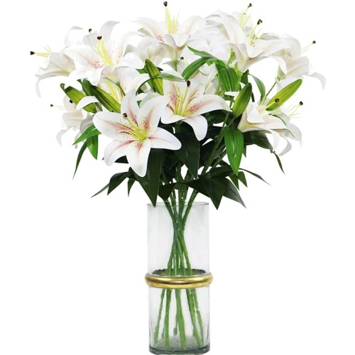 Künstliche lilien 60cm blume - lilien,