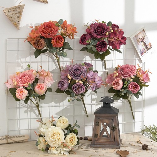 Künstliche pfingstrose rosen - künstliche,