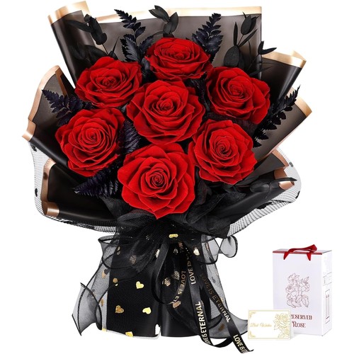 Rote rosen strauß - rote,
