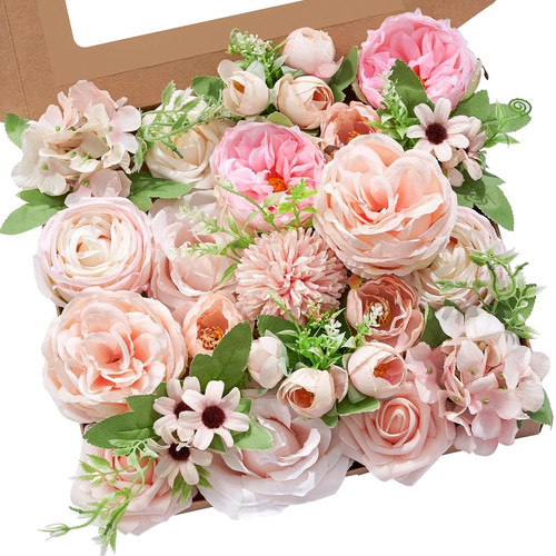 Künstliche seidenblumen rosa - seidenblumen,