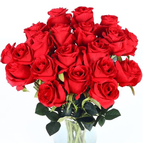12pcs künstliche rosen - 12pcs,