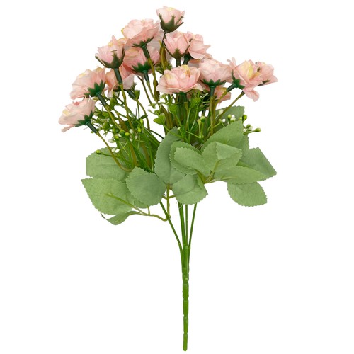 Künstlicher rosenstrauß rosa - künstlicher,