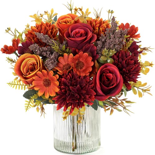 Herbstblumen strauß - herbstblumen,