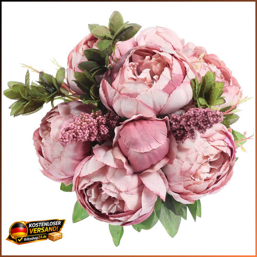 Künstliche blume pfingstrose - künstliche,