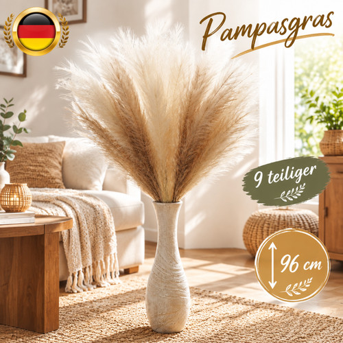 Pampasgras kunstblumen deko - kunstblumen,